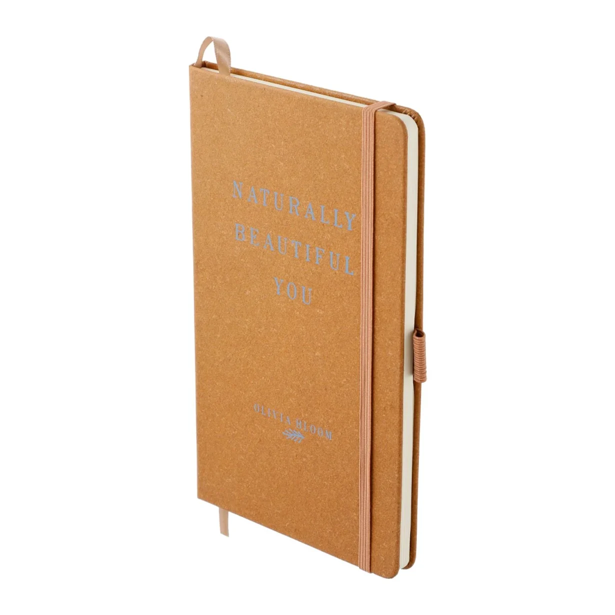 Journalbook® relié en cuir recyclé de 5,5 "x 8,5"