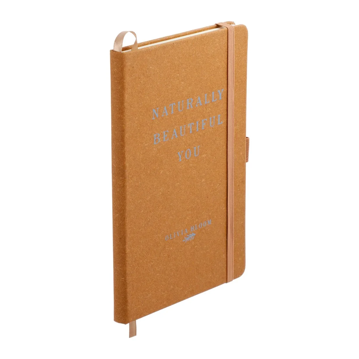 Journalbook® relié en cuir recyclé de 5,5 "x 8,5"
