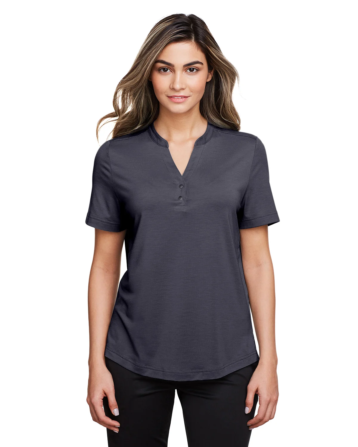 Polo de performance stretch Jaq Snap-Up pour femme