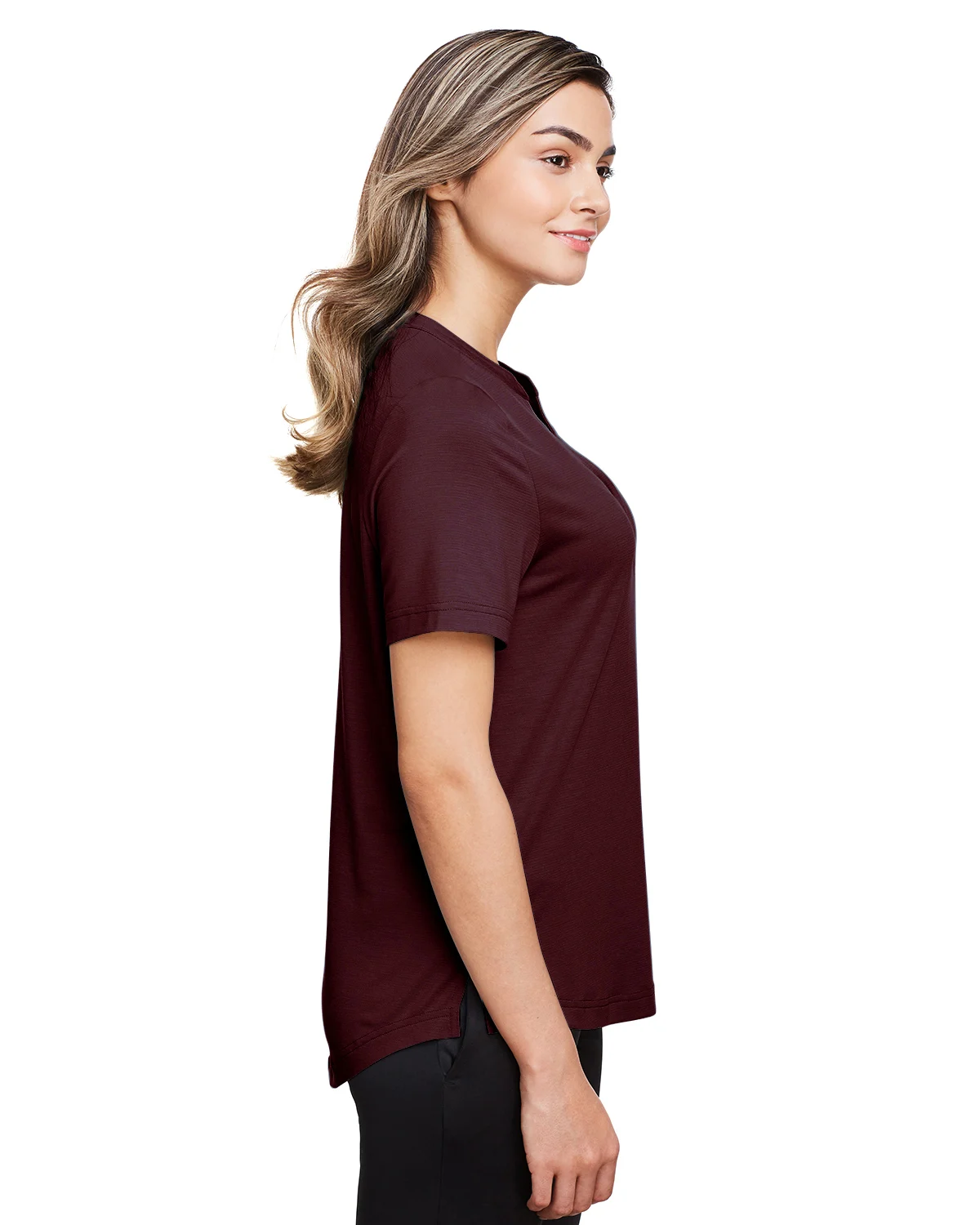 Polo de performance stretch Jaq Snap-Up pour femme