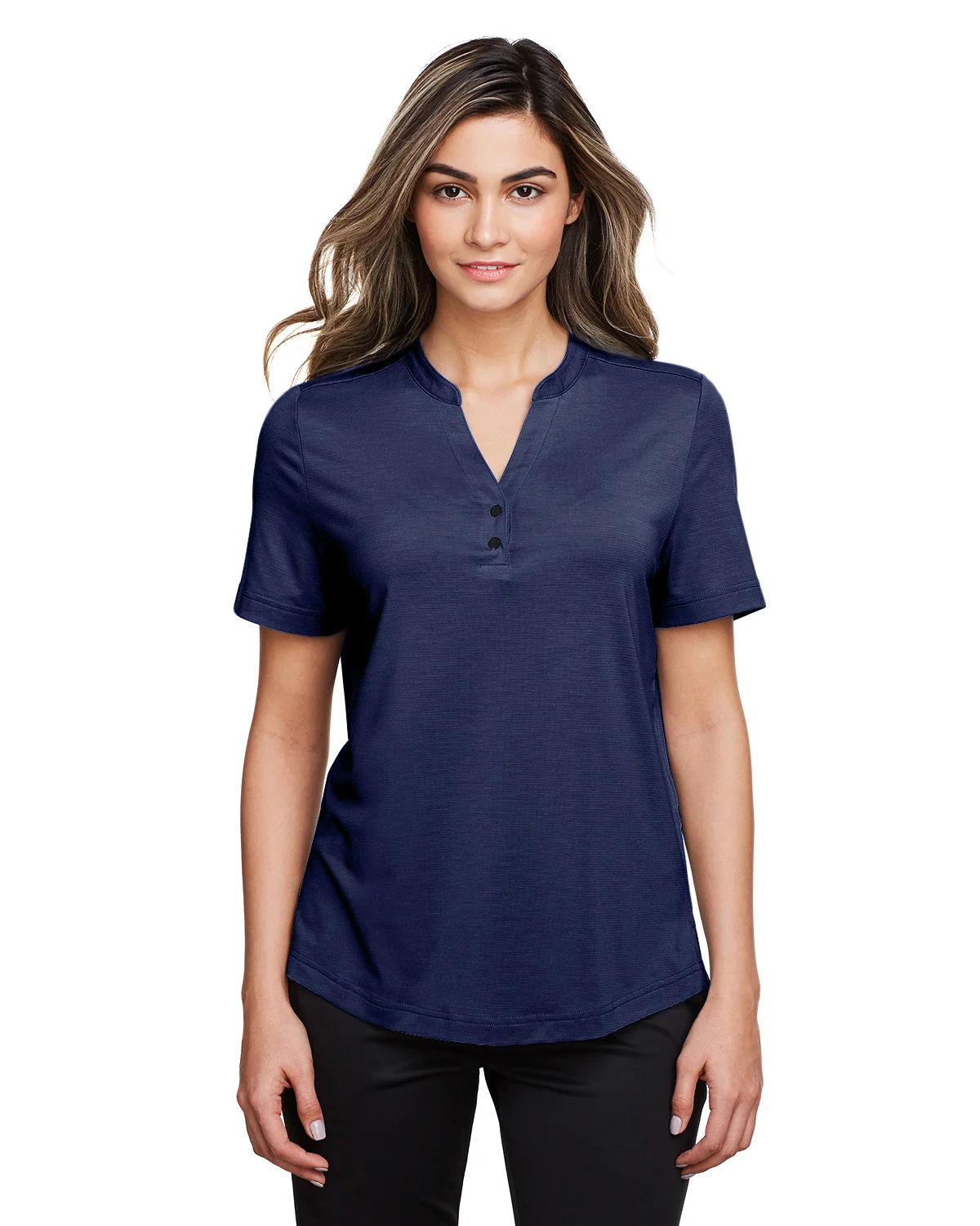 Polo de performance stretch Jaq Snap-Up pour femme