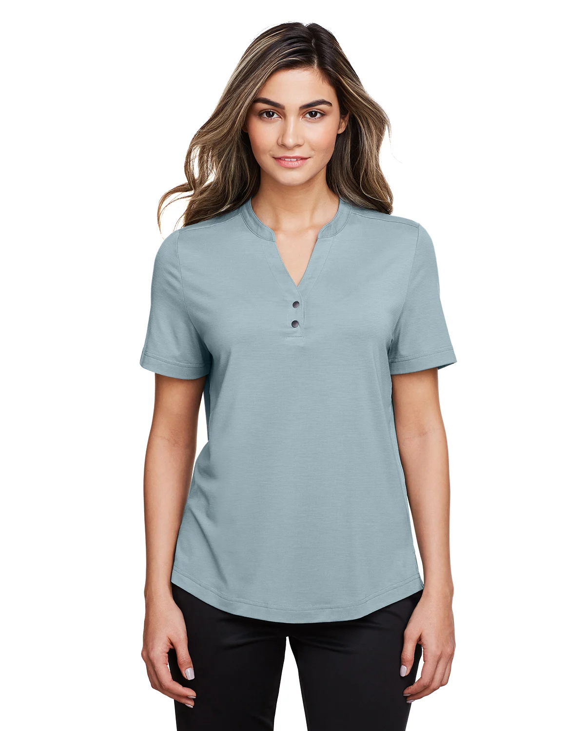 Polo de performance stretch Jaq Snap-Up pour femme
