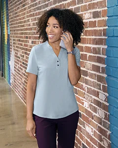 Polo de performance stretch Jaq Snap-Up pour femme
