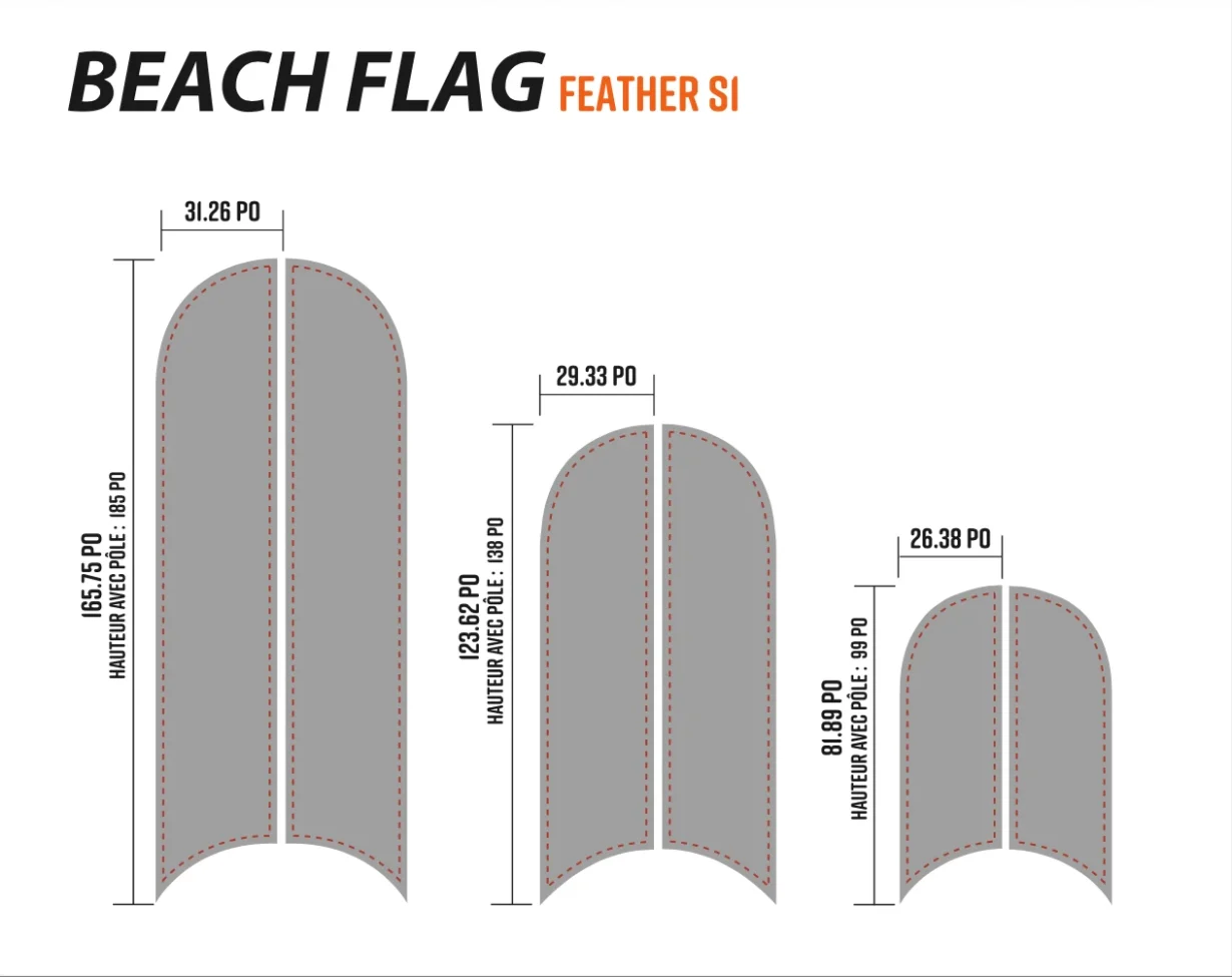 Beach Flag - Drapeau
