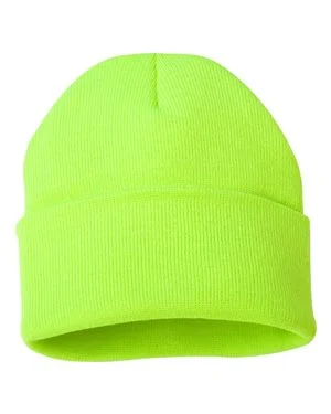 Bonnet en tricot uni 12 "