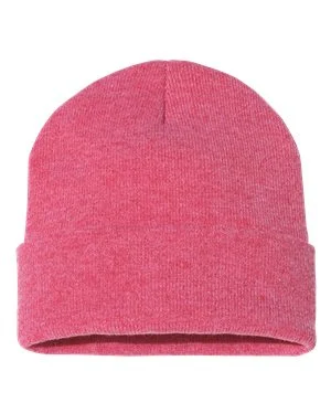 Bonnet en tricot uni 12 "