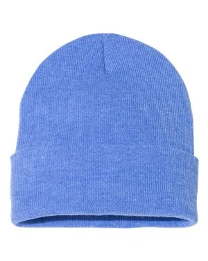 Bonnet en tricot uni 12 "