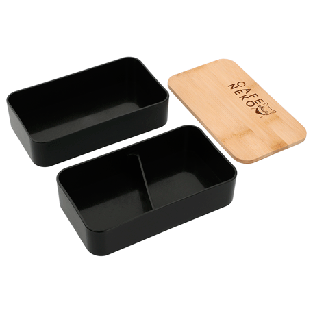 Boîte à bento empilable en fibre de bambou