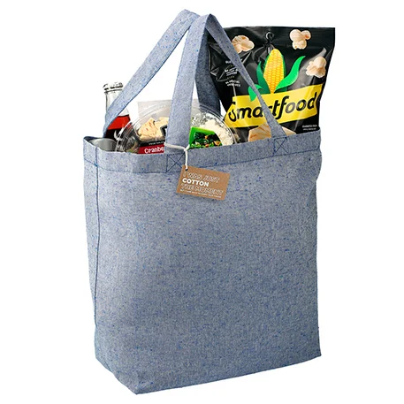 Fourre-tout d'épicerie en sergé de coton recyclé 5 oz