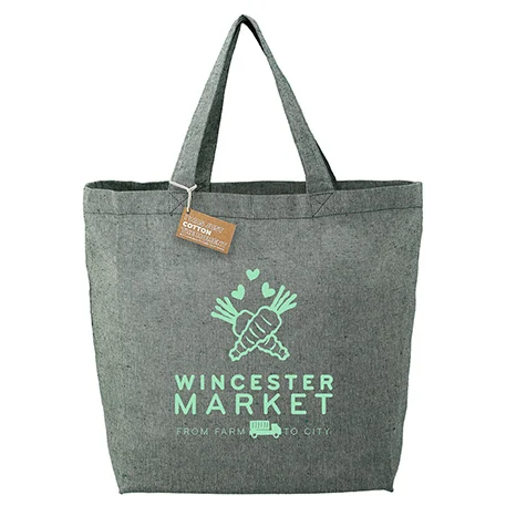 Fourre-tout d'épicerie en sergé de coton recyclé 5 oz